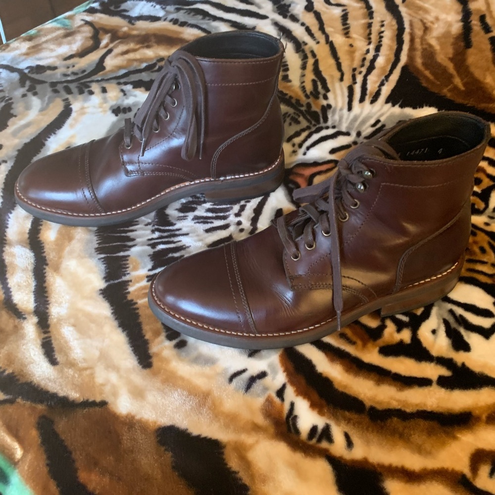 Thursday Boots Captain size 8.5 in brown.